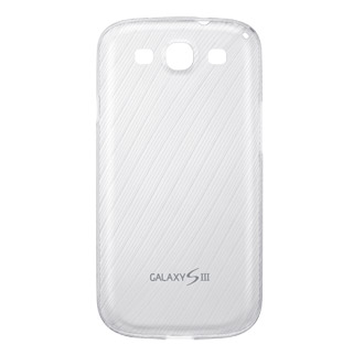 Чехол SAMSUNG i9300 Galaxy S3 тонкий белый (EFC-1G6SWECSTD)