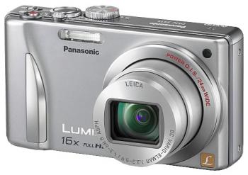Фотоаппарат  PANASONIC  DMC-TZ25 серебристый