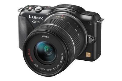 Фотоаппарат  PANASONIC  DMC-GF5K 14-42 мм черный