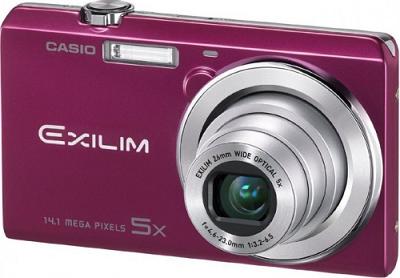 Фотоаппарат  CASIO  EX-ZS12 красный
