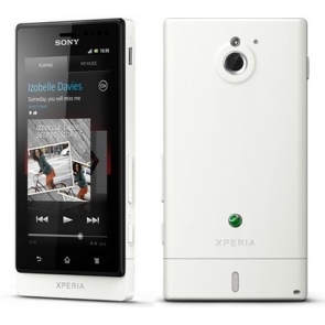 Смартфон  SONY  MT27i  Xperia Sola white