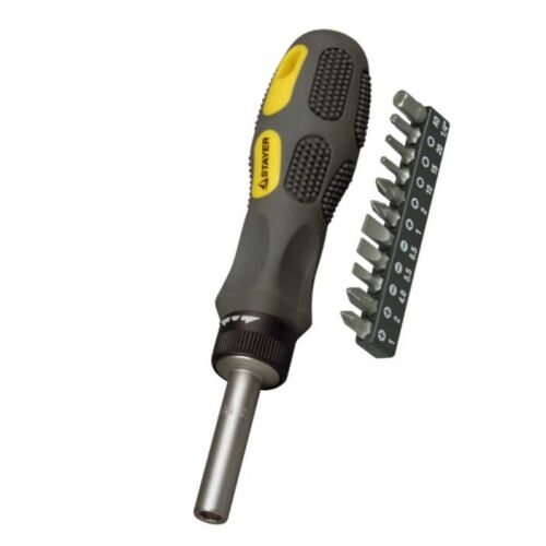 Отвертка  STAYER  Max-Grip 12 пр. (2589-Н12G)