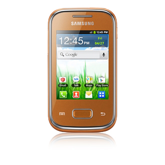 Смартфон  SAMSUNG  GT-S5300 orange