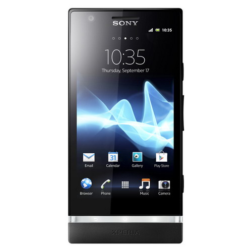 Смартфон  SONY  LT22i  Xperia P black