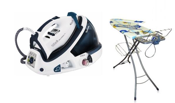 Парогенератор  TEFAL  GV 8460 + Доска глад.  Эльза де Люкс