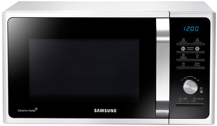 Микроволновая печь SAMSUNG MG-23F301TCW/BW