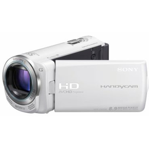 Видеокамера  SONY  HDR-CX250E белый