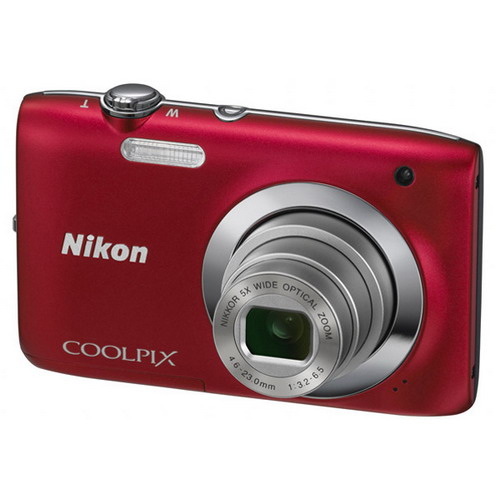 Фотоаппарат  NIKON  S2600 CoolPix красный