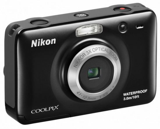 Фотоаппарат  NIKON  S30 CoolPix черный