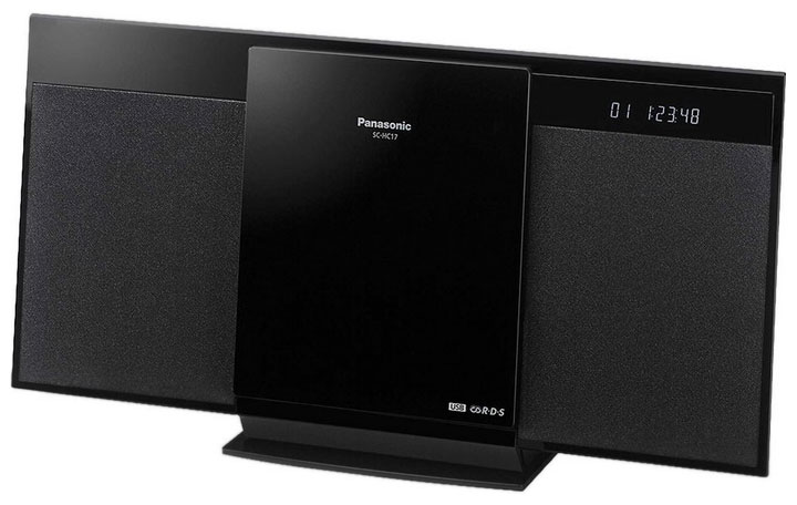 Муз.центр микро CD  PANASONIC  SC-HC17EE-K