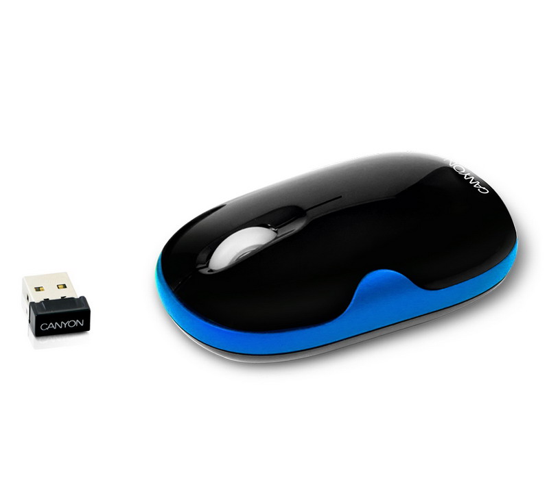 Мышь беспроводная  CANYON  CNR-MSOW01N blue