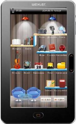 Электронная книга  WEXLER  T7055B black
