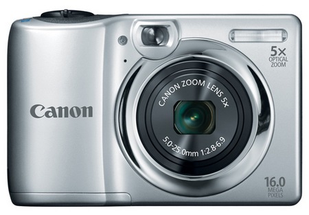 Фотоаппарат  CANON  A1300 PowerShot серебро