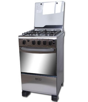 Плита газовая  RICCI  Santorini Grill Inox