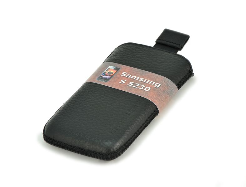 Чехол  CROSS  Samsung 5230 Star кожа черный