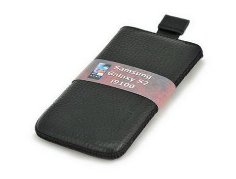 Чехол  CROSS  Samsung i9100 Galaxy SII кожа черный