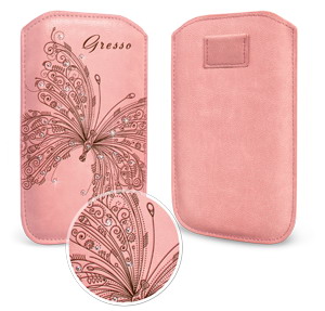 Сумочка  Galatea  Триумф бабочка роз. XL (32П-0400)