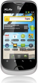 Смартфон  FLY  IQ275 Silver Black