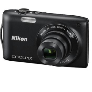 Фотоаппарат  NIKON  S3300 CoolPix черный