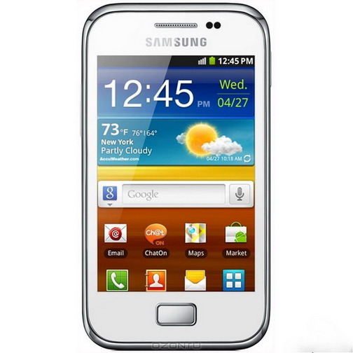 Смартфон  SAMSUNG  GT-S7500 Chic White