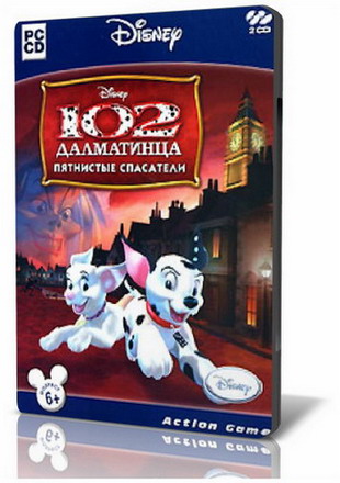 Игра  PC Disney 102 далматинца. Пятнистые спасатели.