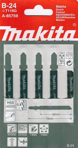 Набор пилок  MAKITA  A-85759  5 шт.