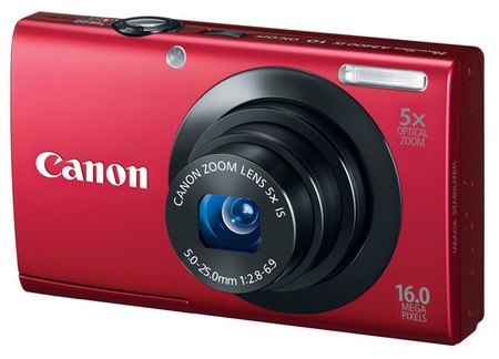 Фотоаппарат  CANON  A3400 IS красный
