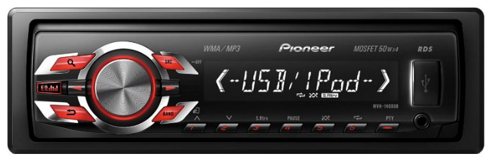 Автомагнитола  PIONEER  MVH-1400UB