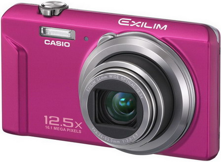 Фотоаппарат  CASIO  EX-ZS150 ярко-розовый