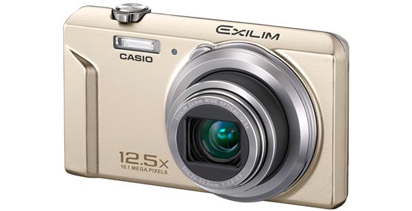 Фотоаппарат  CASIO  EX-ZS150 золотой