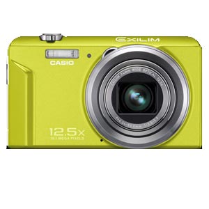 Фотоаппарат  CASIO  EX-ZS150 зеленый