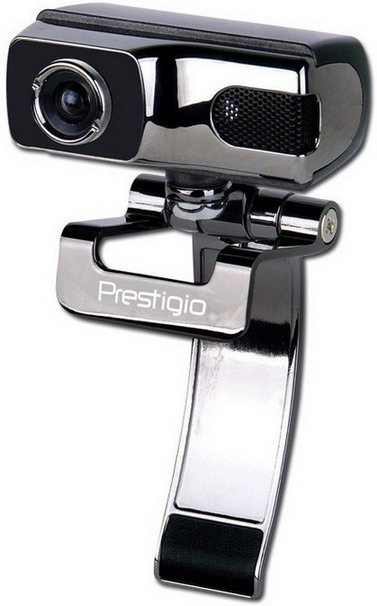 Веб камера  PRESTIGIO  PWC420 black/silver