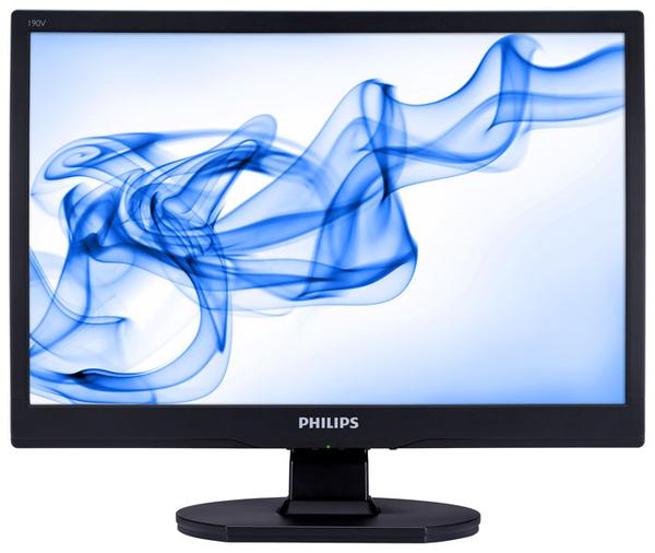 Монитор  PHILIPS  190V1SB S/BK