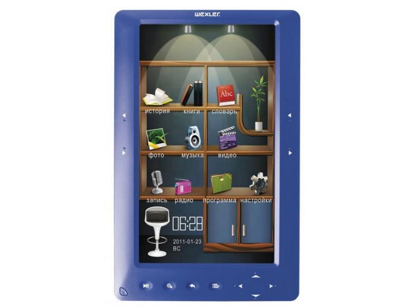 Электронная книга  WEXLER  T7022Bl blue