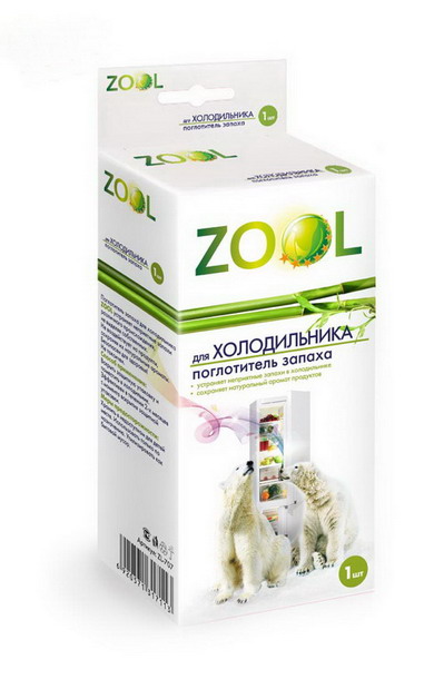 Поглотитель запаха  ZOOL  для холодильников (ZL-707)