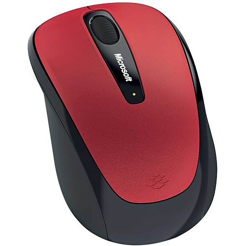 Мышь беспроводная MICROSOFT Wireless Mobile Mouse 3500 Red