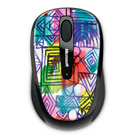 Мышь беспроводная  MICROSOFT  Wireless Mobile Mouse 3500 (GMF-00154)