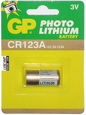 Элемент питания GP CR123A