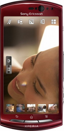 Смартфон  SONY-ERICSSON  MT 11i Xperia Neo V red