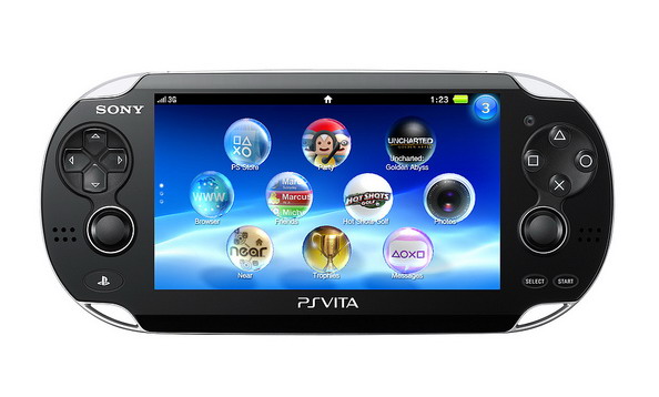 Приставка игр.  SONY  PS Vita Wi-Fi Black+AR карта+стикер