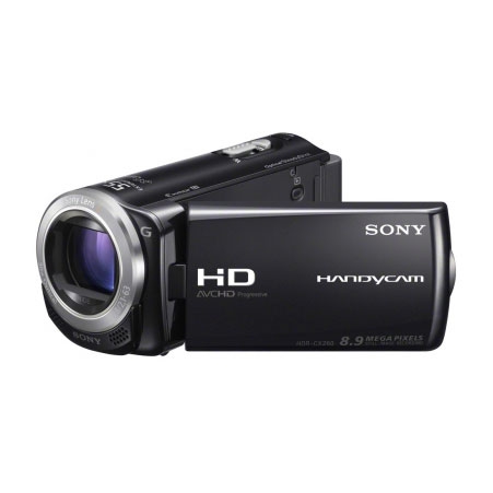 Видеокамера  SONY  HDR-CX250E черный
