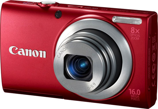Фотоаппарат  CANON  A4000 IS красный