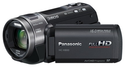 Видеокамера  PANASONIC  HC-X800