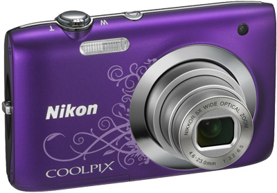 Фотоаппарат  NIKON  S2600 CoolPix фиолетовый
