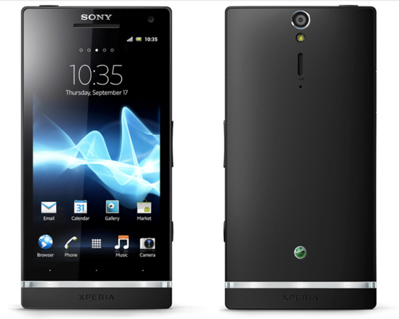 Смартфон  SONY  LT26i  Xperia S black