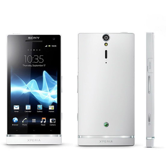 Смартфон  SONY  LT26i  Xperia S white