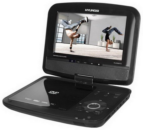 Проигр. dvd  HYNDAI  H-LCDVD723 черный