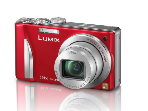 Фотоаппарат  PANASONIC  DMC-TZ25 красный