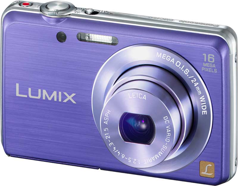 Фотоаппарат  PANASONIC  DMC-FS45 фиолетовый