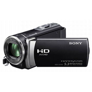 Видеокамера  SONY  HDR-CX190E черный